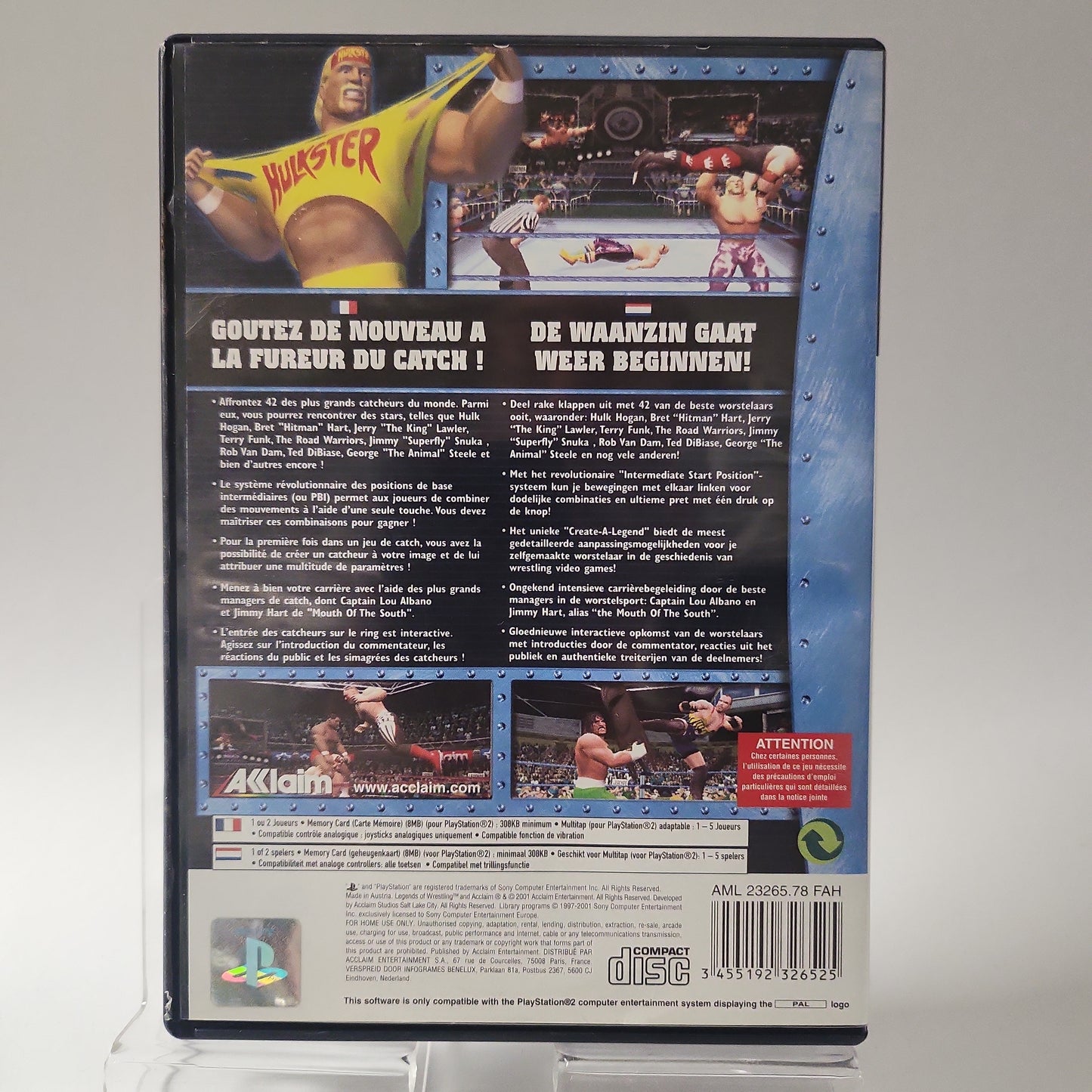 Legends of Wrestling Playstation 2