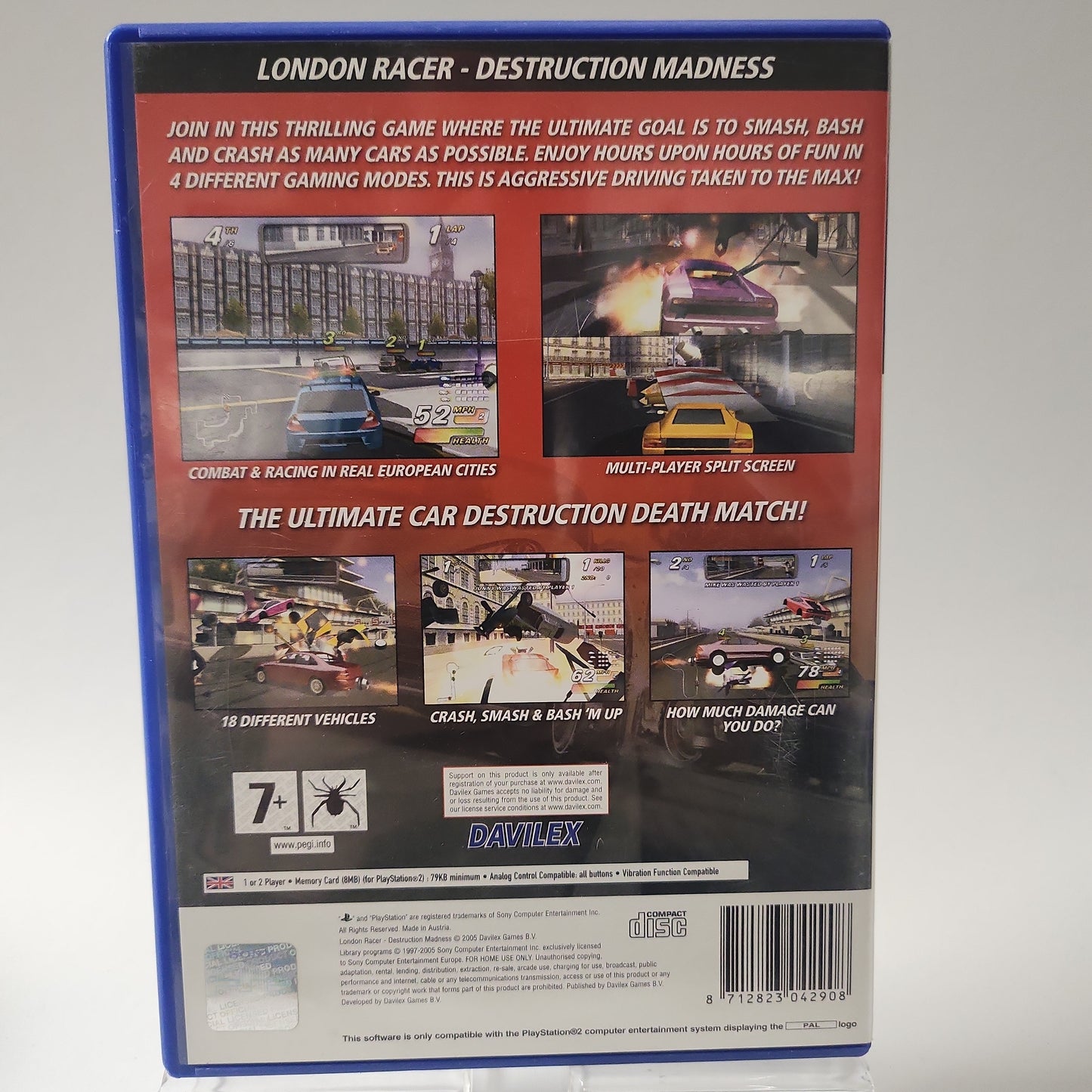 London Racer Destruction Madness Playstation 2