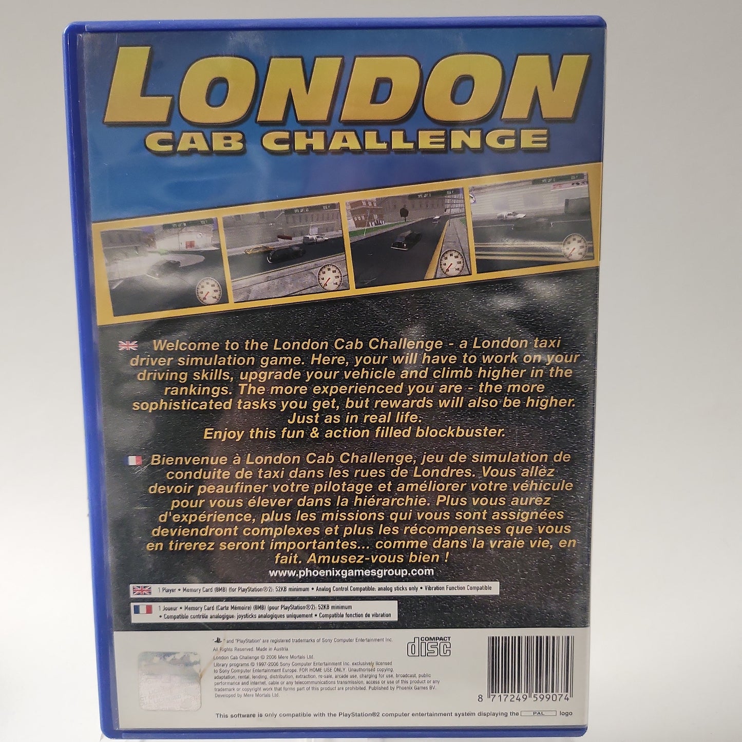 London Cab Challenge Playstation 2