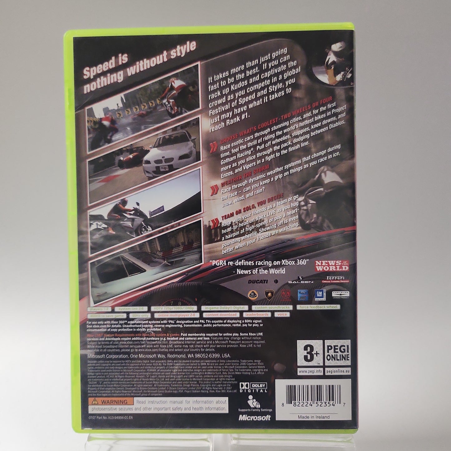 Projekt Gotham Racing 4 Classics Xbox 360