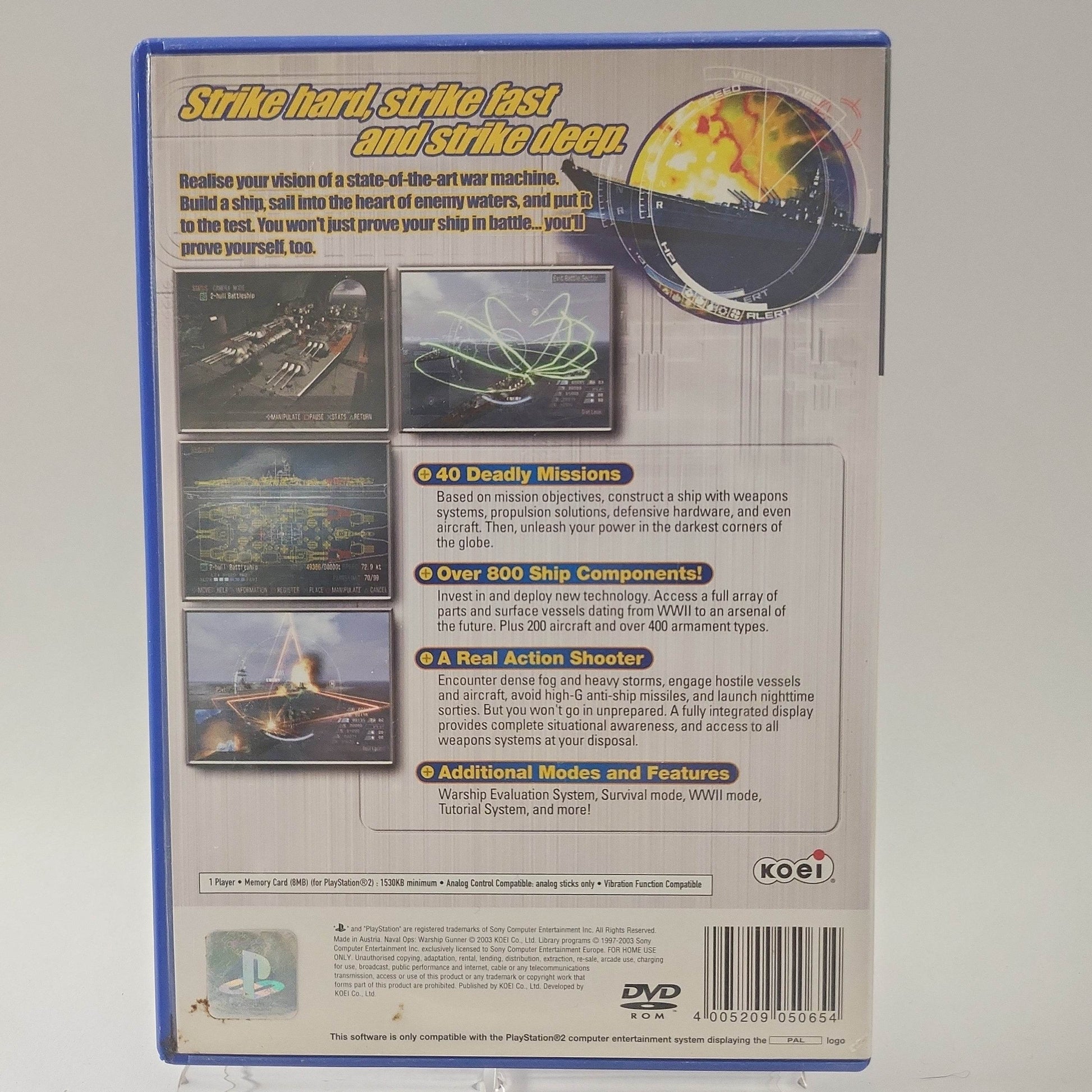 Naval Ops Warship Gunner Playstation 2 - Feniks Gameshop