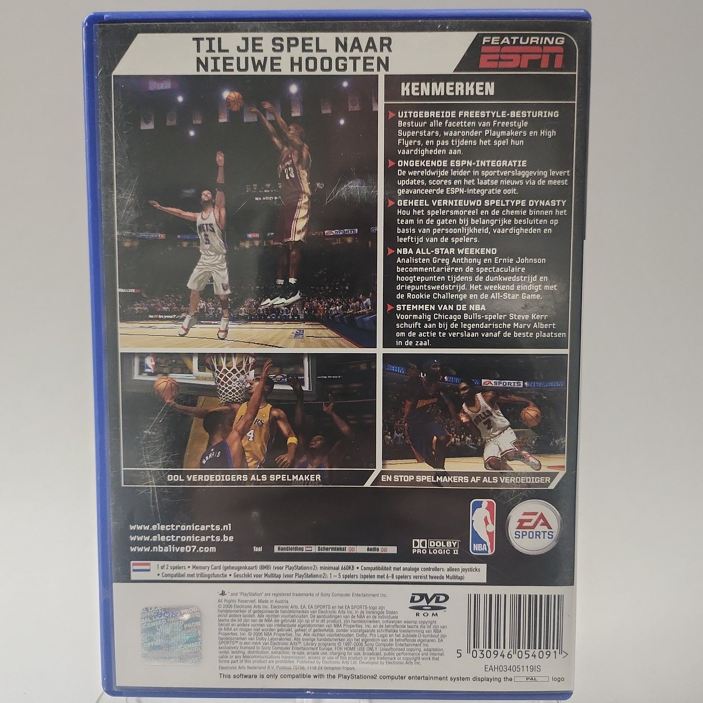 NBA Live 07 Playstation 2