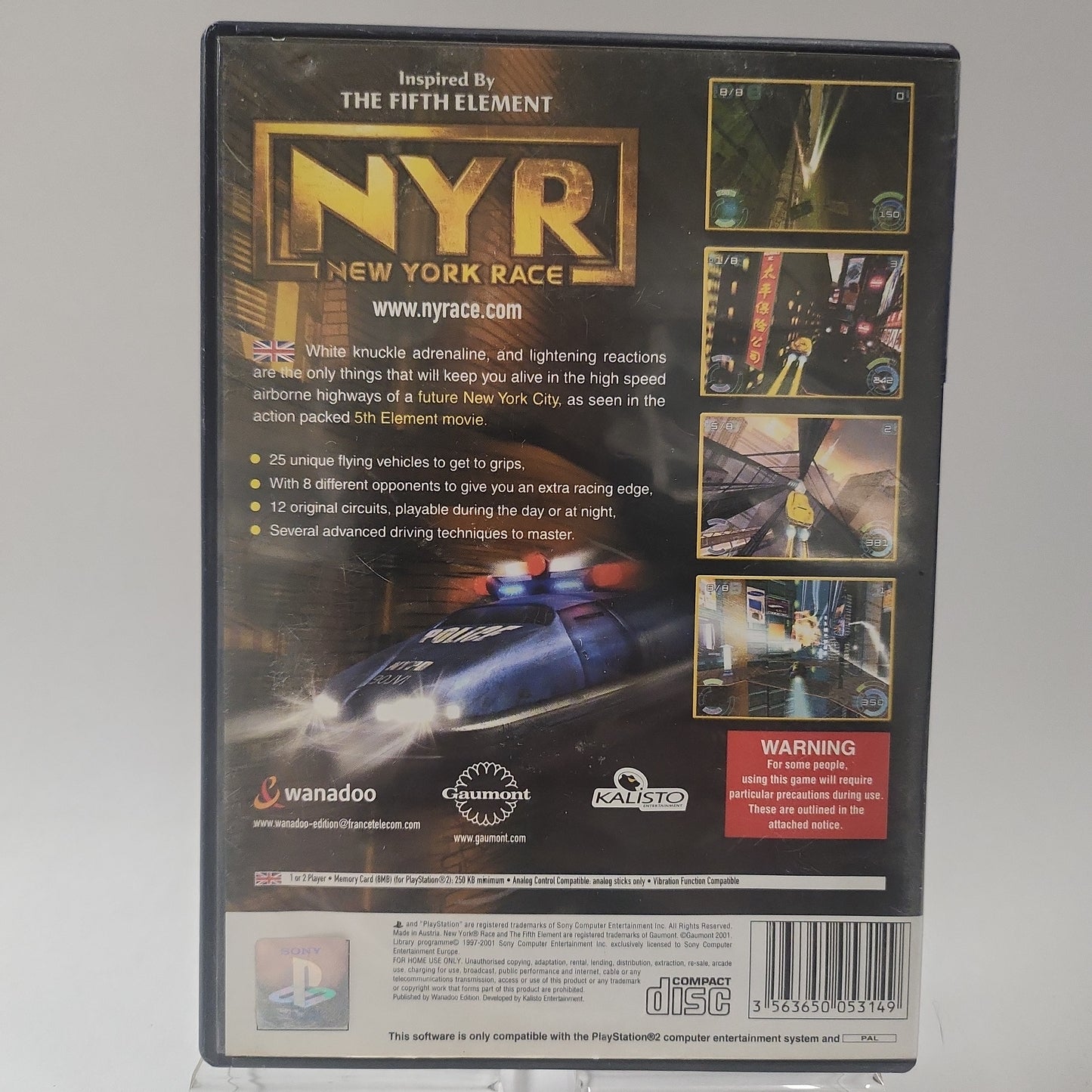 New York Racer Playstation 2