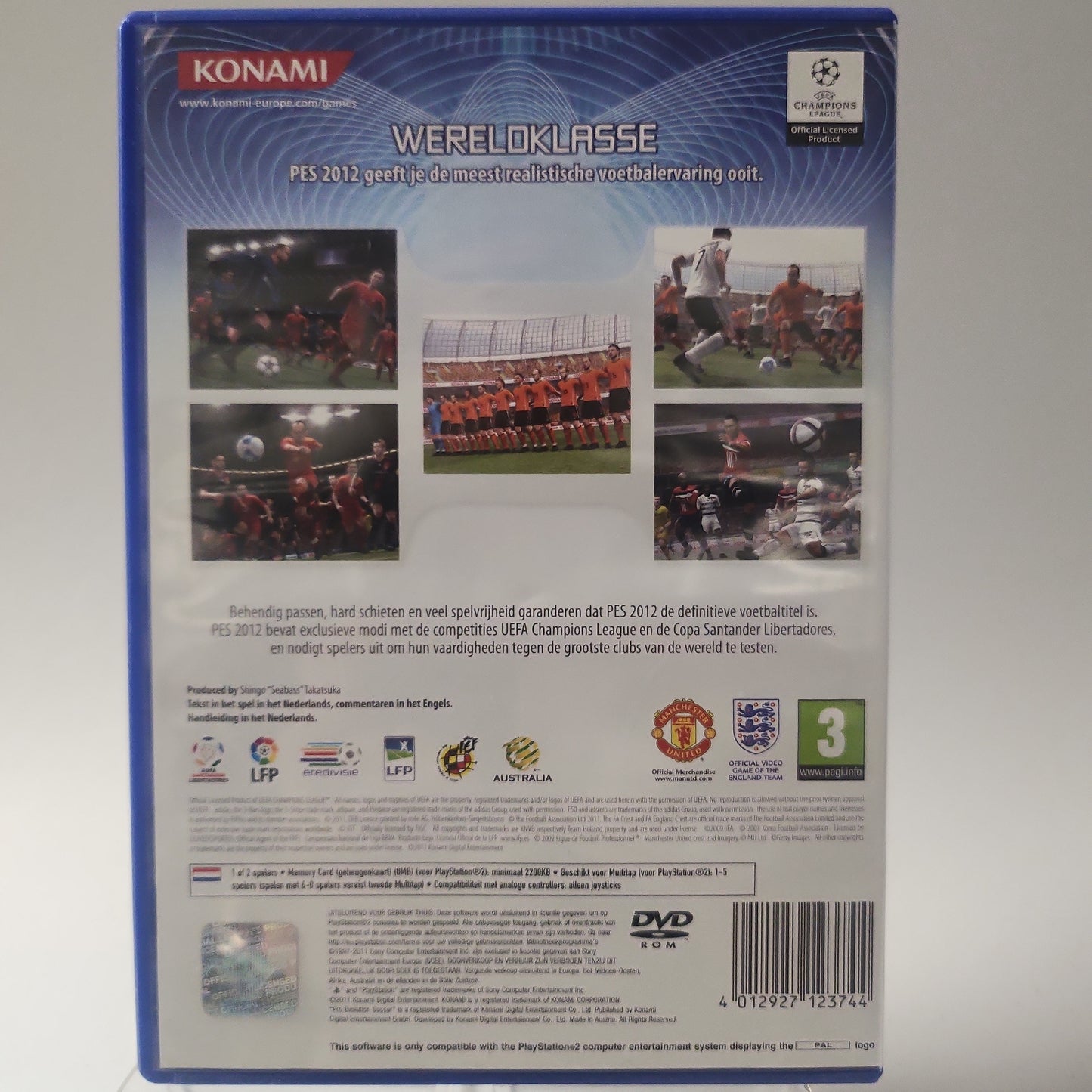 Pro Evolution Soccer 2012 Playstation 2