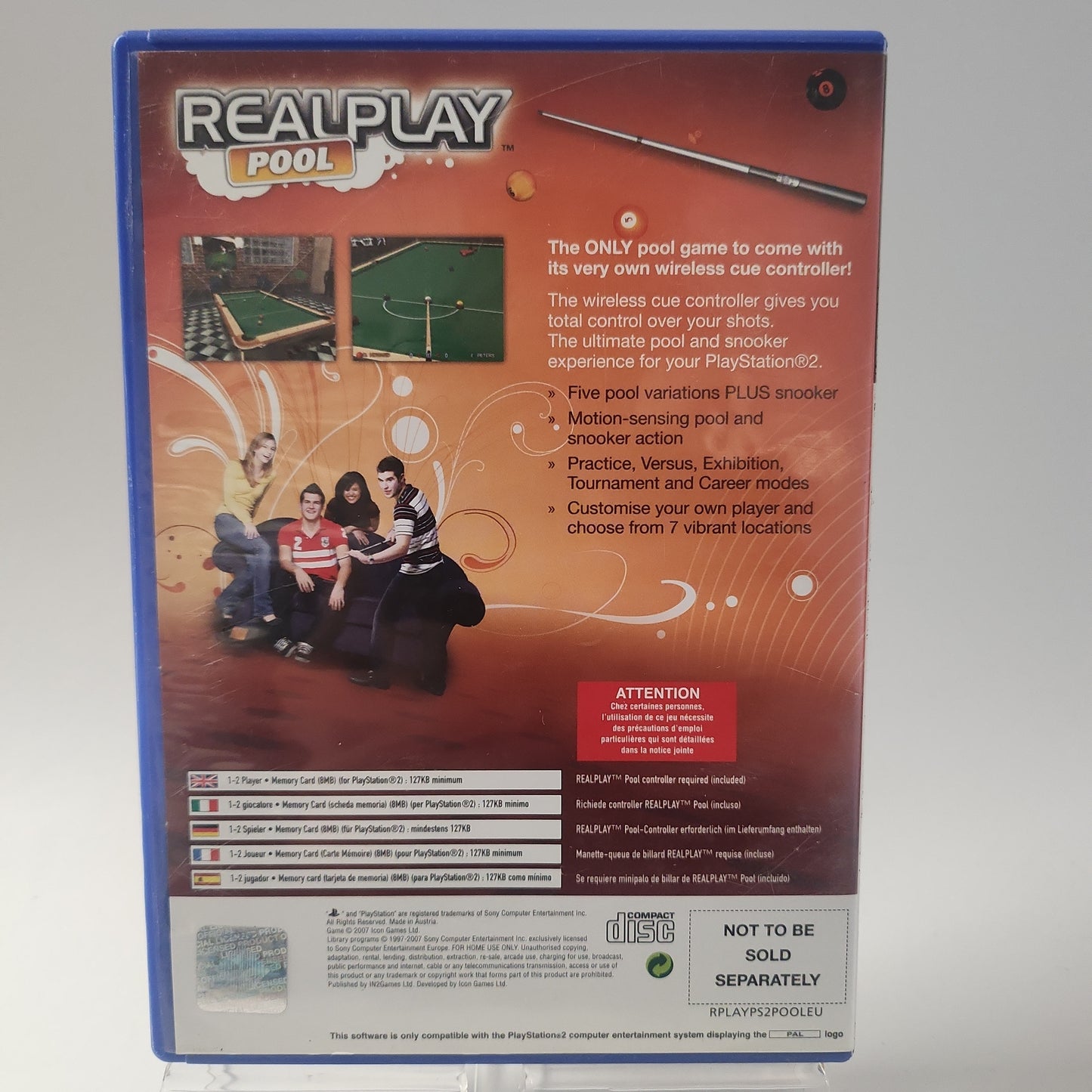 Realplay Pool Playstation 2