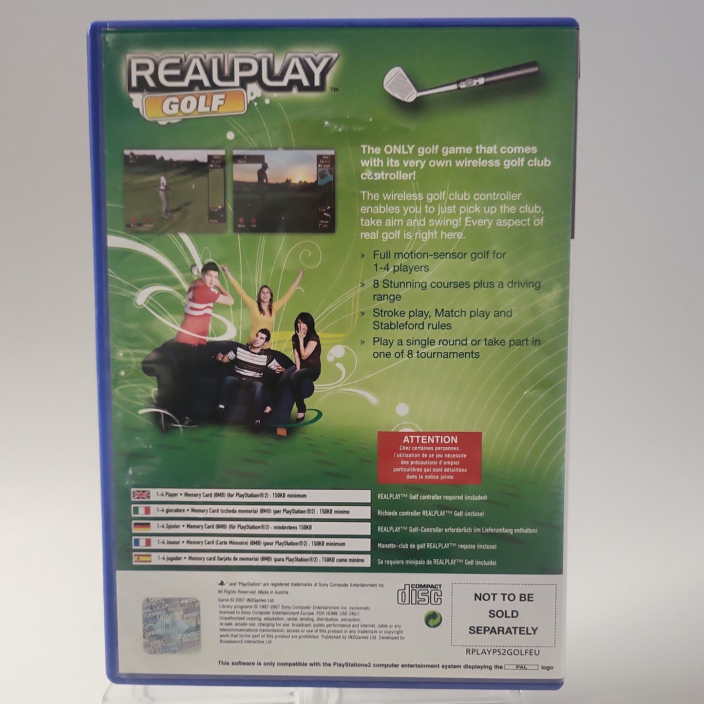 Realplay Golf Playstation 2