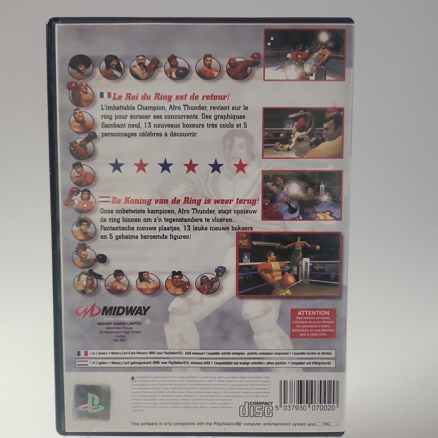 Ready 2 Rumble Boxing Runde 2 Playstation 2