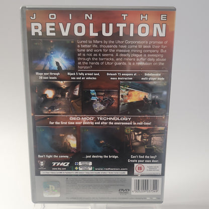 Red Faction Platinum Edition (No Book) Playstation 2