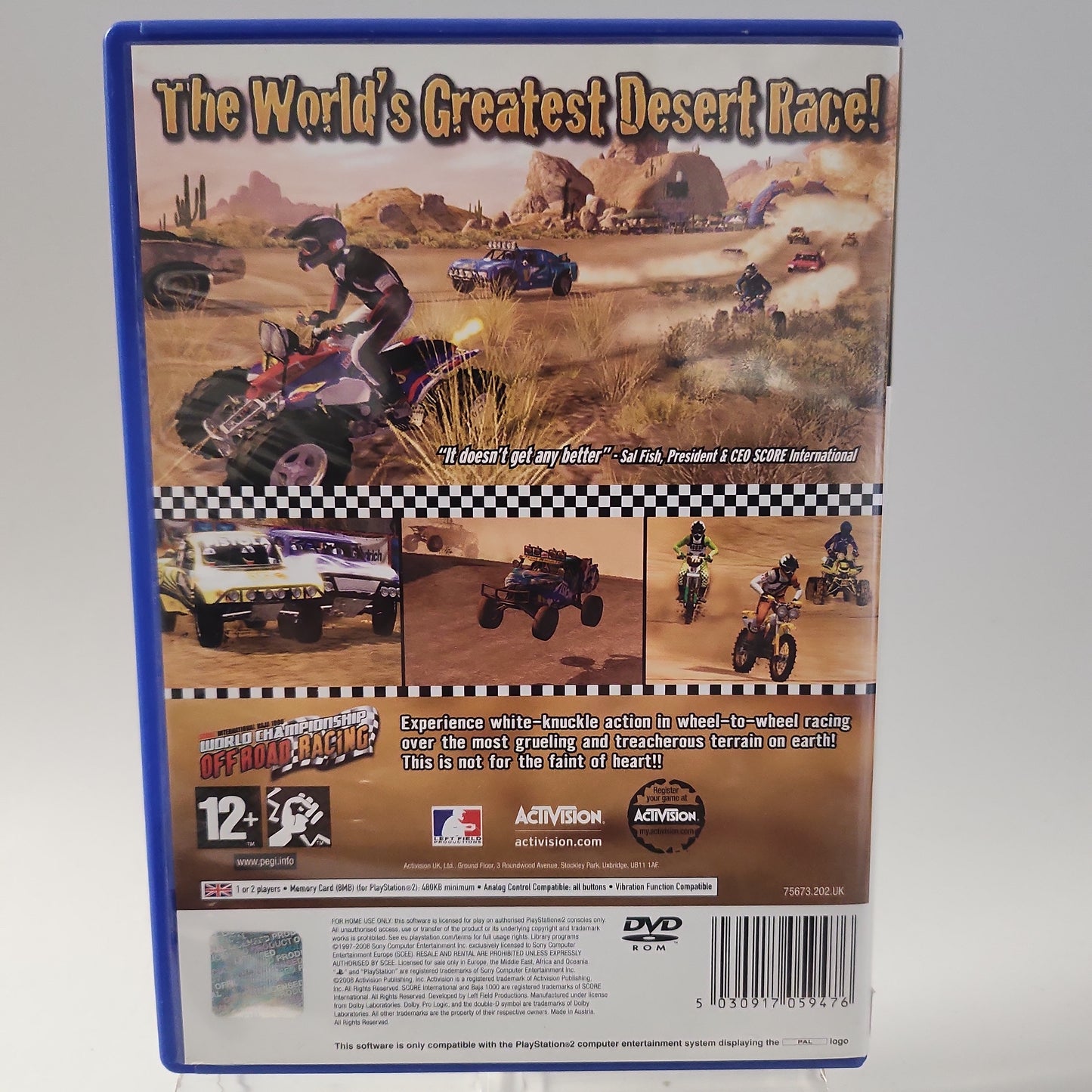 Score International Baja 1000 World Championship PS2