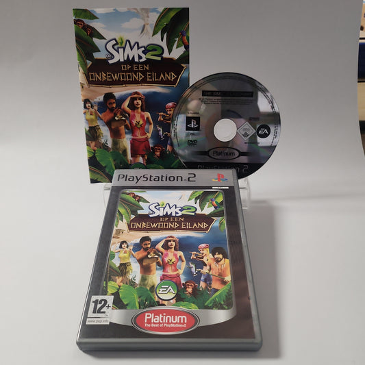 Sims 2 auf einer Deserted Island Platinum PS2