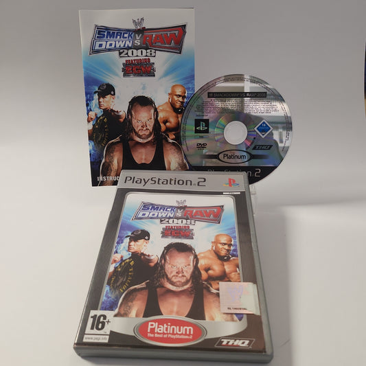 Smackdown vs Raw 2008 Platinum Edition Playstation 2