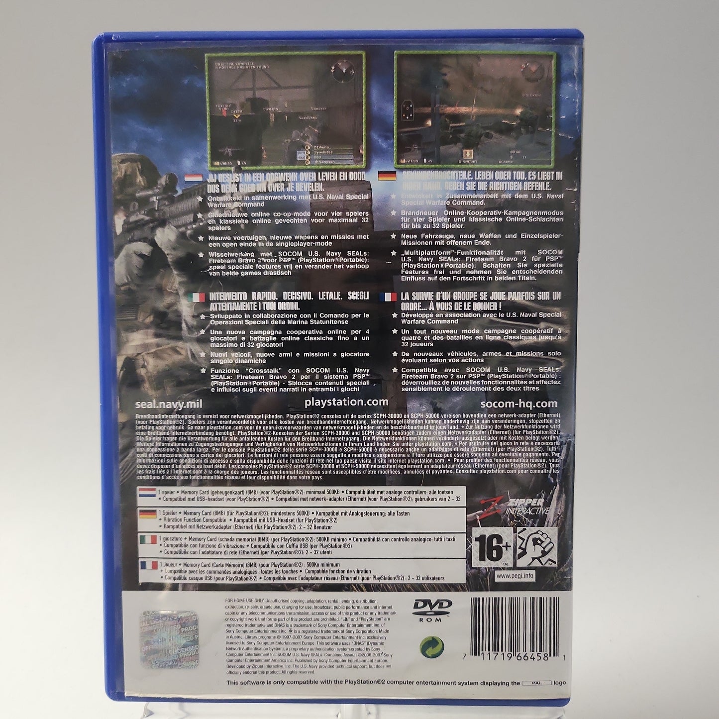 Socom US Navy Seals Combined Assault Playstation 2