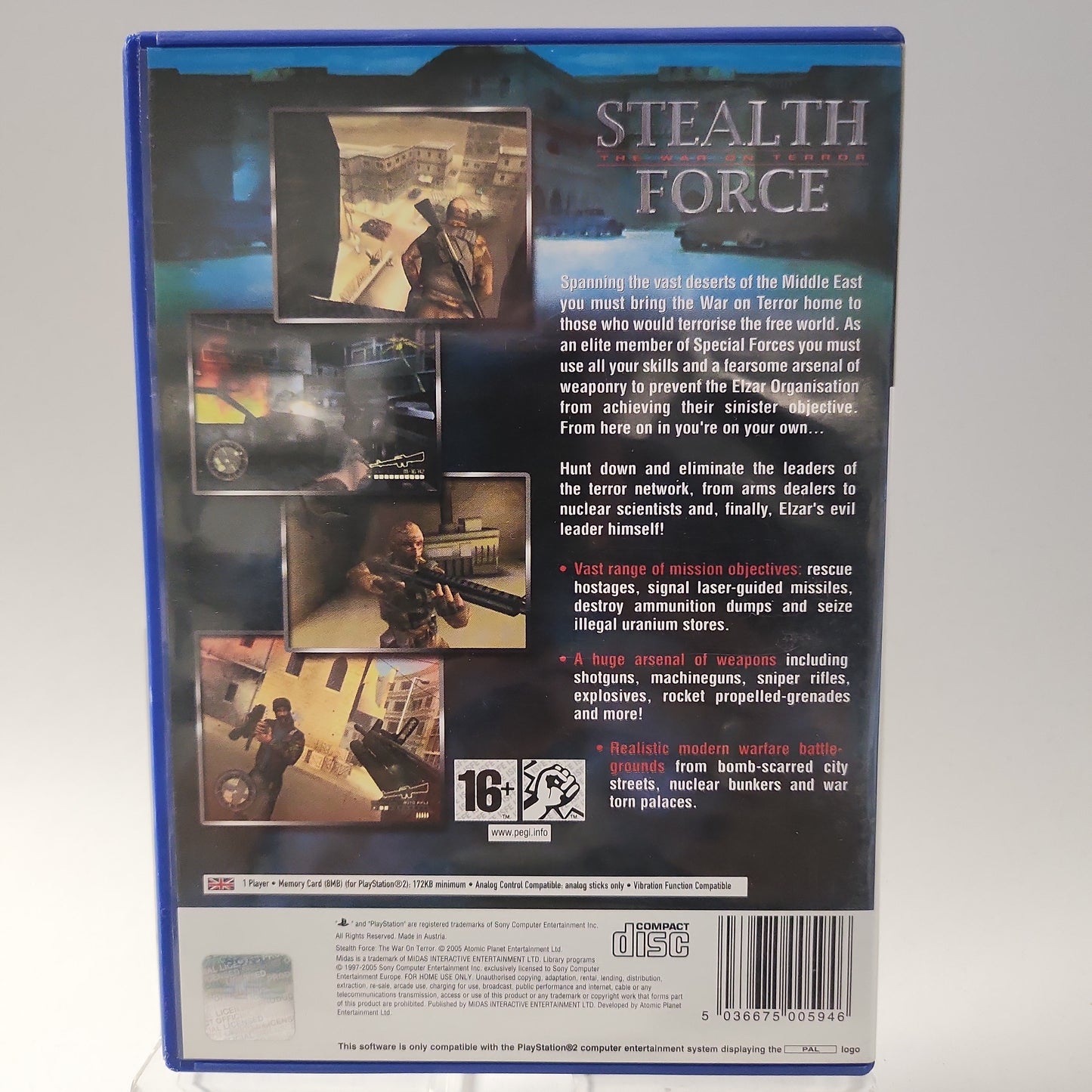 Stealth Force: the War on Terror Playstation 2