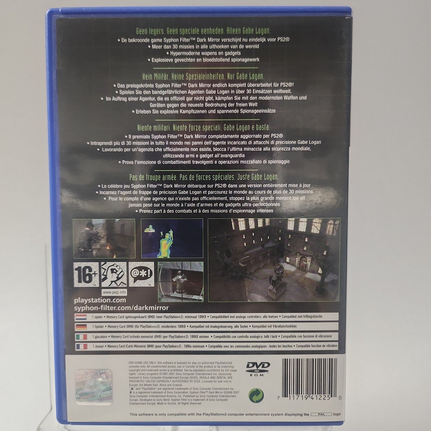 Syphon Filter Dark Mirror Playstation 2