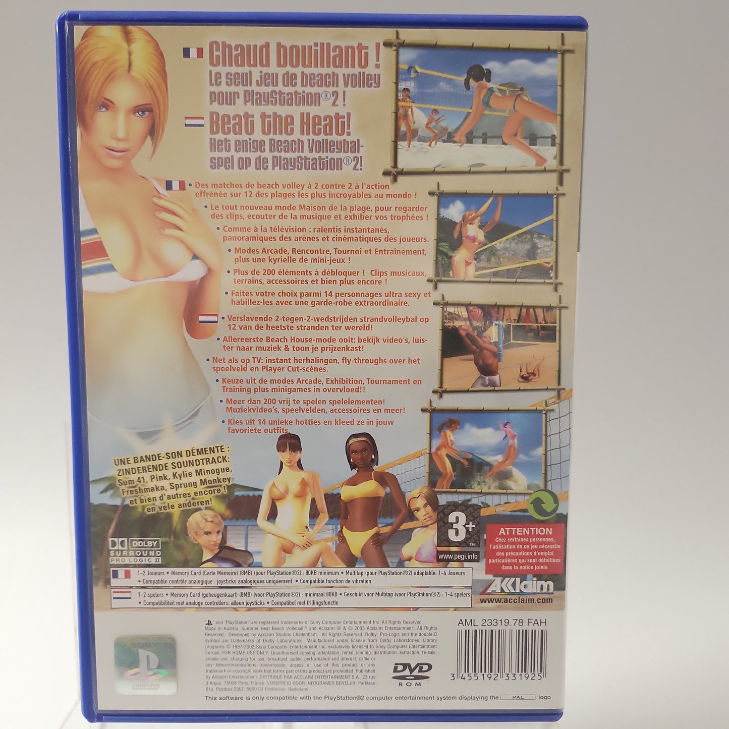 Summer Heat Beachvolleyball Playstation 2