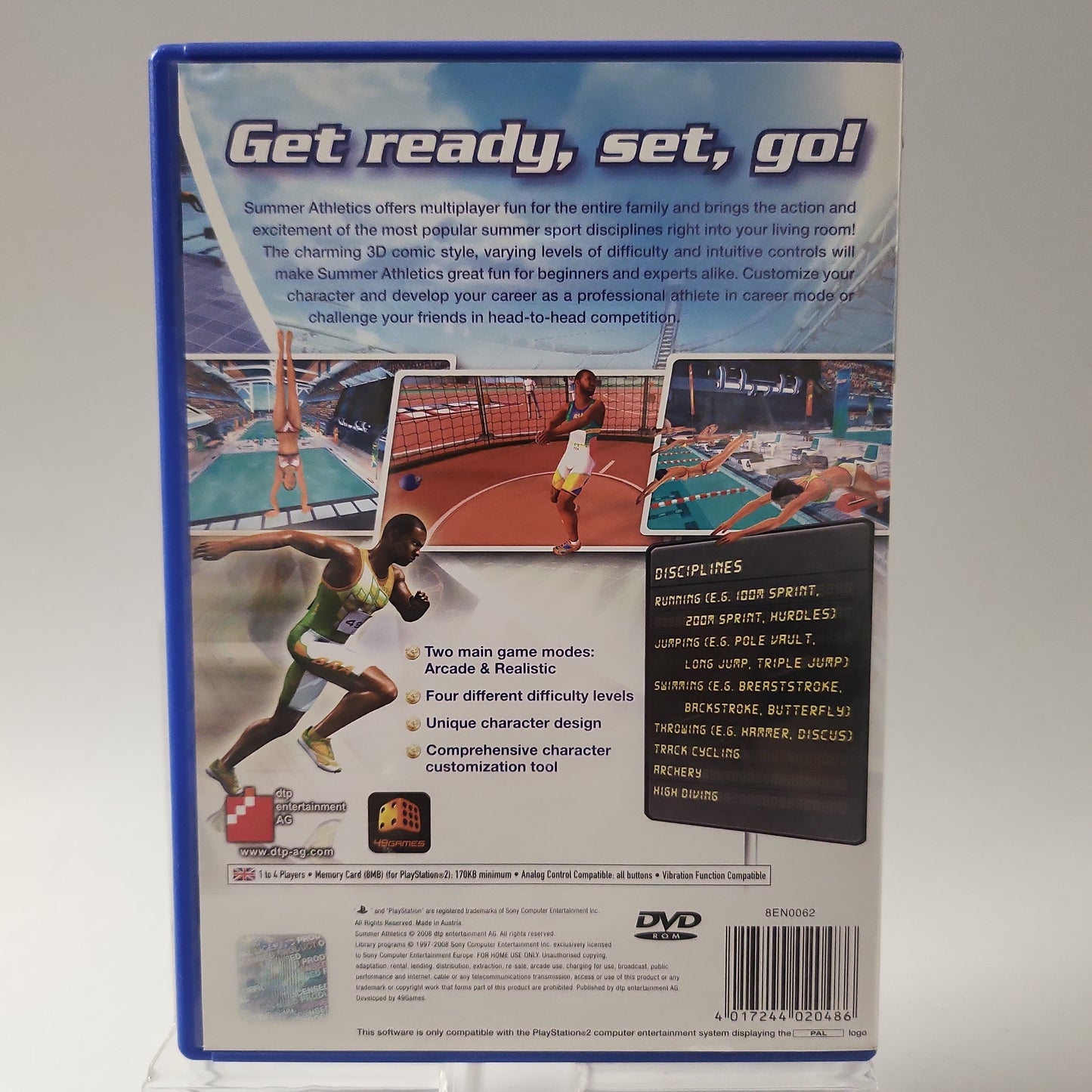 Sommer-Leichtathletik Playstation 2