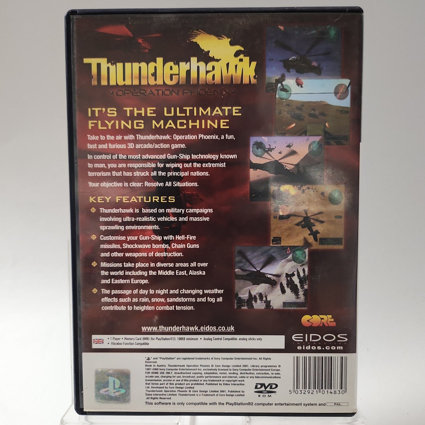 Thunderhawk Operation Phoenix Playstation 2