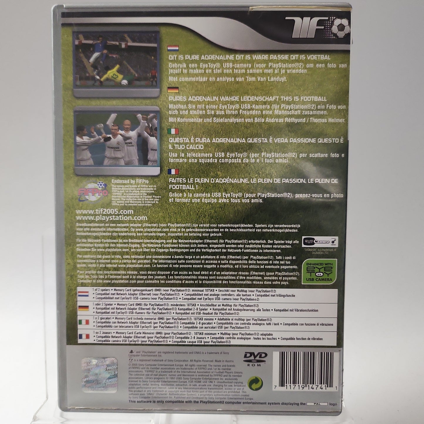 This is Football 2005 Platinum Edition Playstation 2