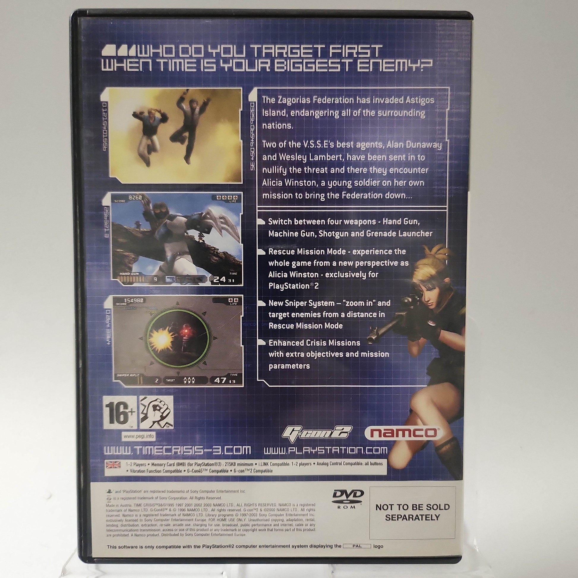 Time Crisis 3 Playstation 2 - Feniks Gameshop