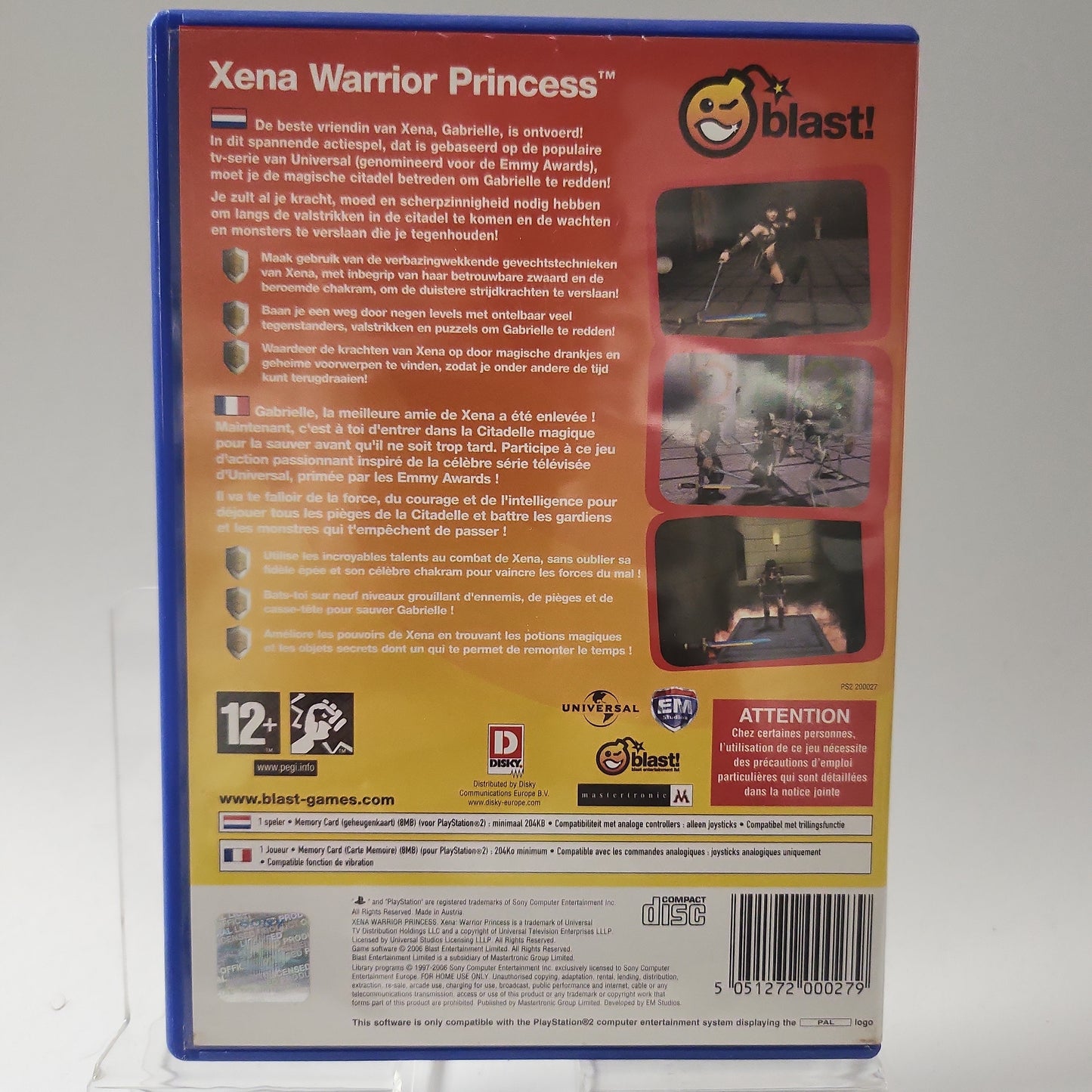 Xena Warrior Princess Playstation 2