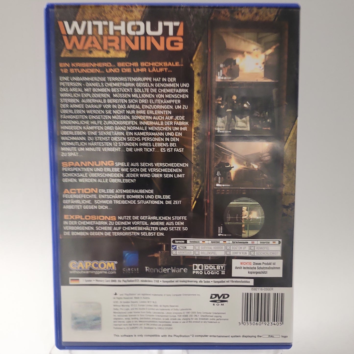 Without Warning Playstation 2