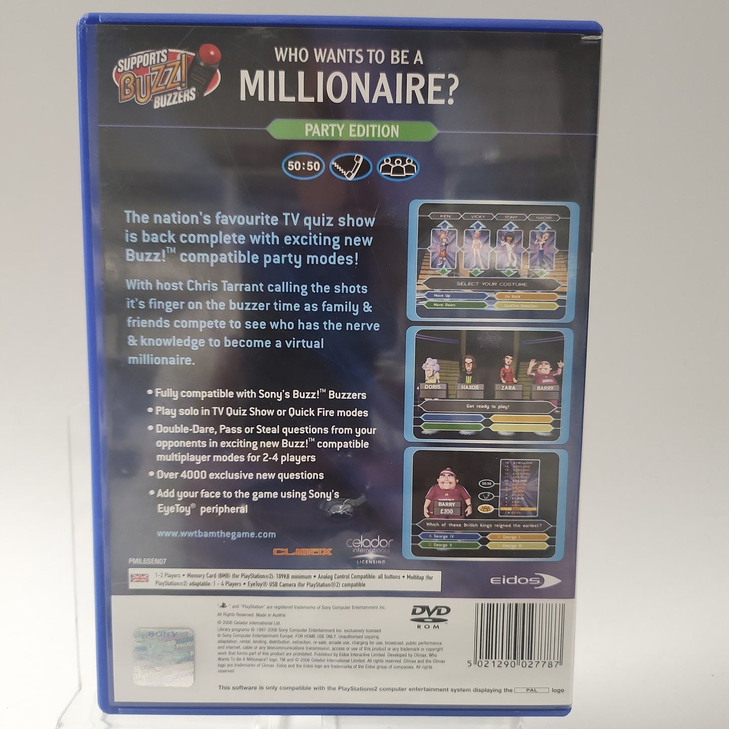 Who Wants to Be a Millionaire Party Edition Playstation 2