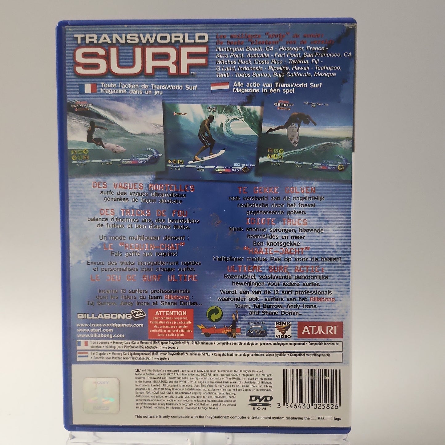 Transworld Surf (No Book) Playstation 2