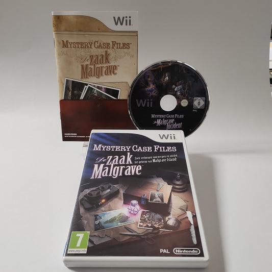 Mystery Case Files the Malgrave Case Nintendo Wii