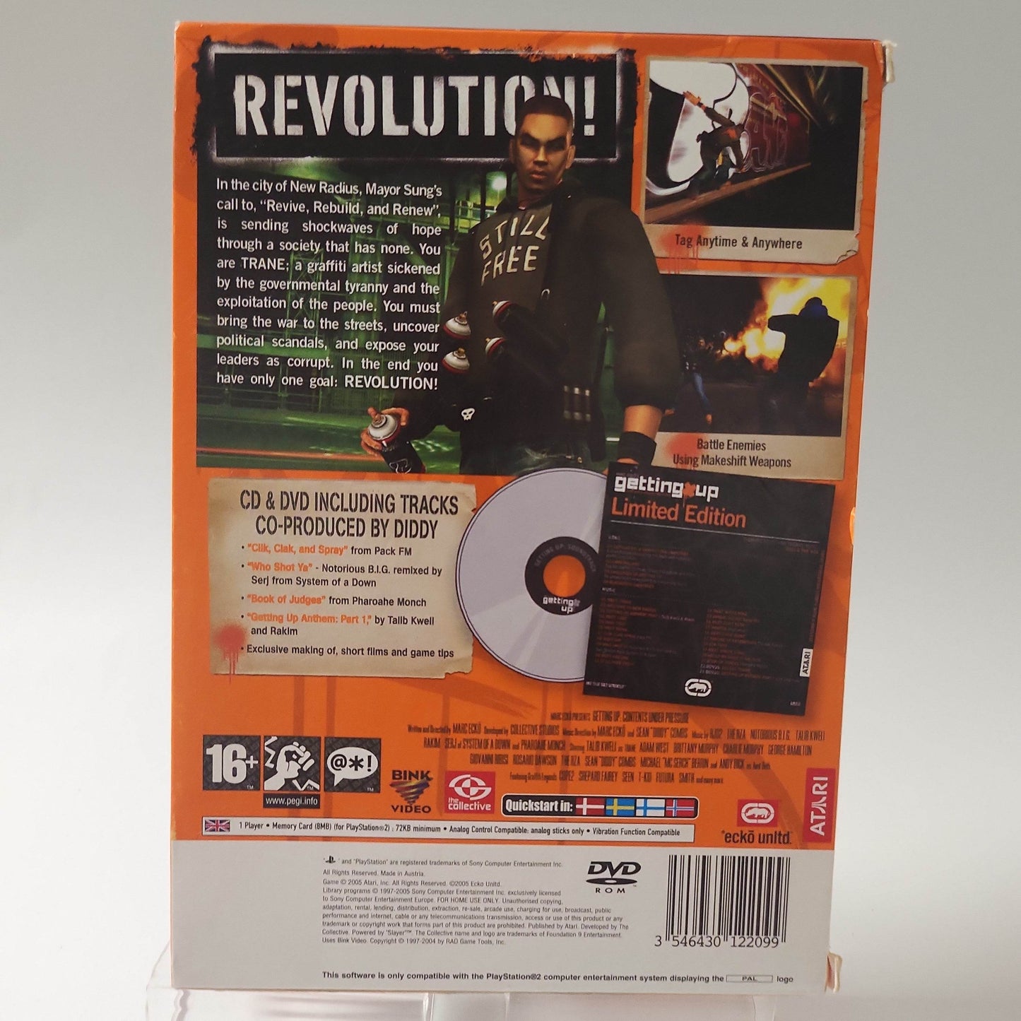 Marc Ecko's Getting Up Limited Edition Playstation 2 - Feniks Gameshop