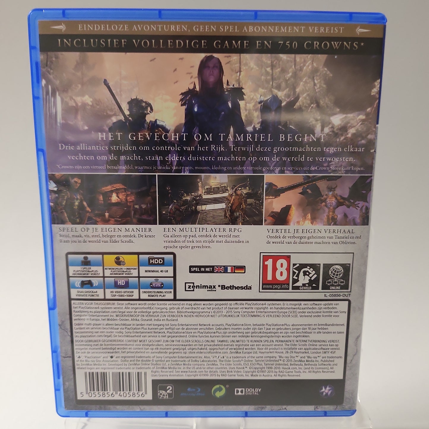 Elder Scrolls Online Tamriel Unlimited Playstation 4