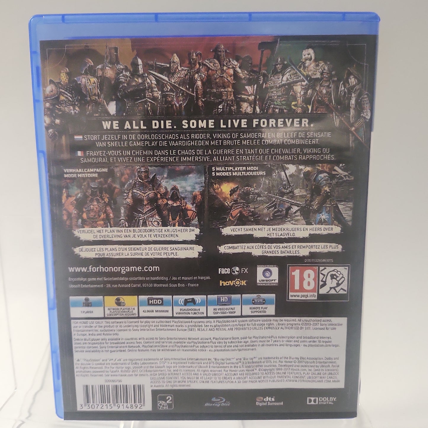For Honor (Copy Cover) Playstation 4