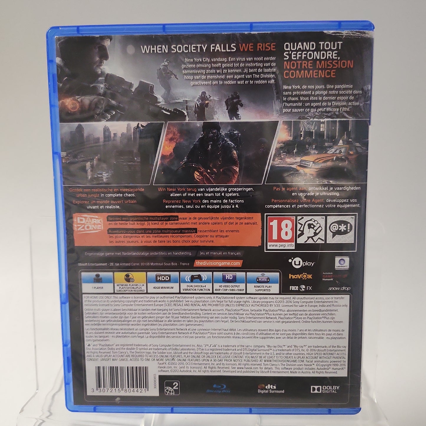 Tom Clancy's the Division Playstation 4