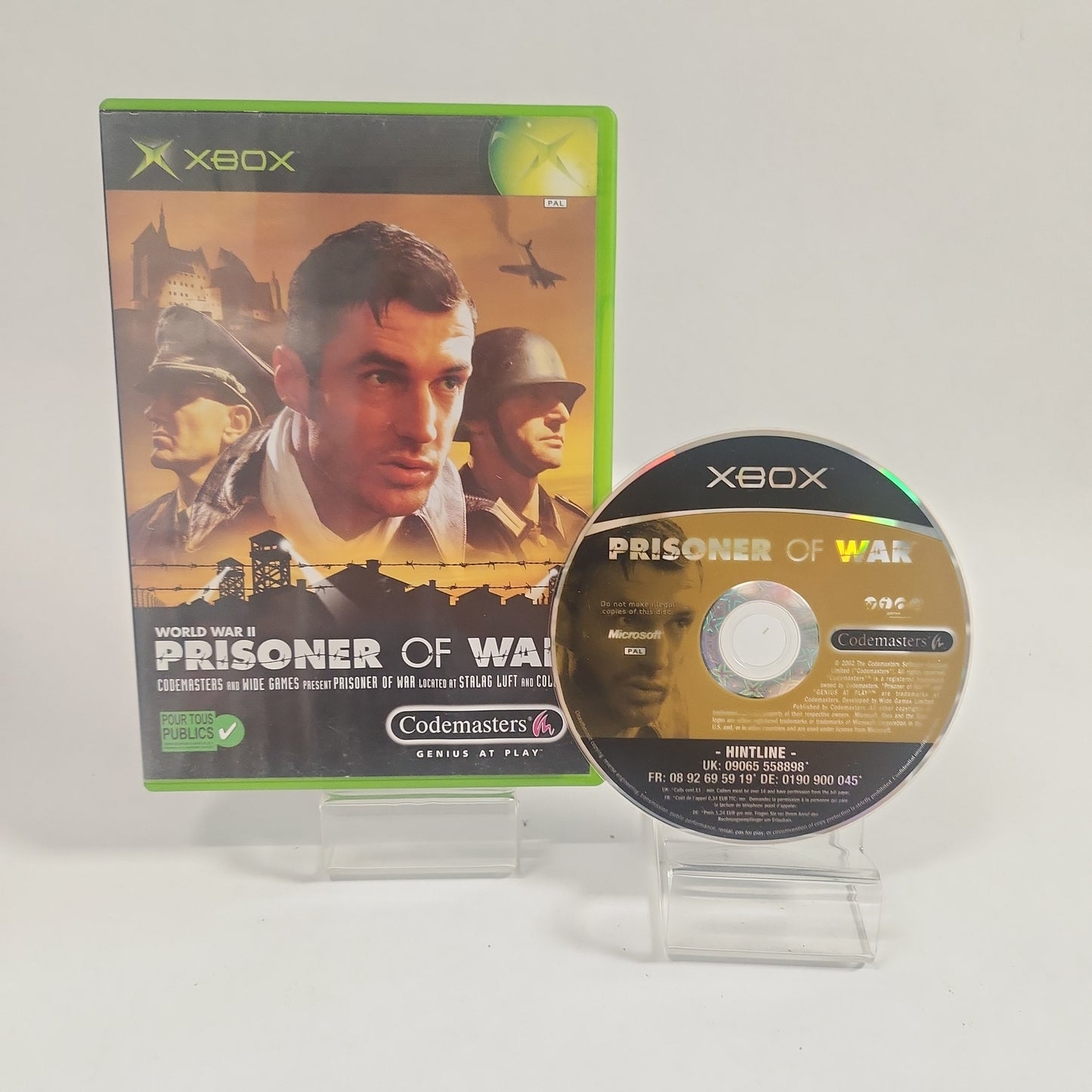 World War II Prisoner Of War Xbox Original