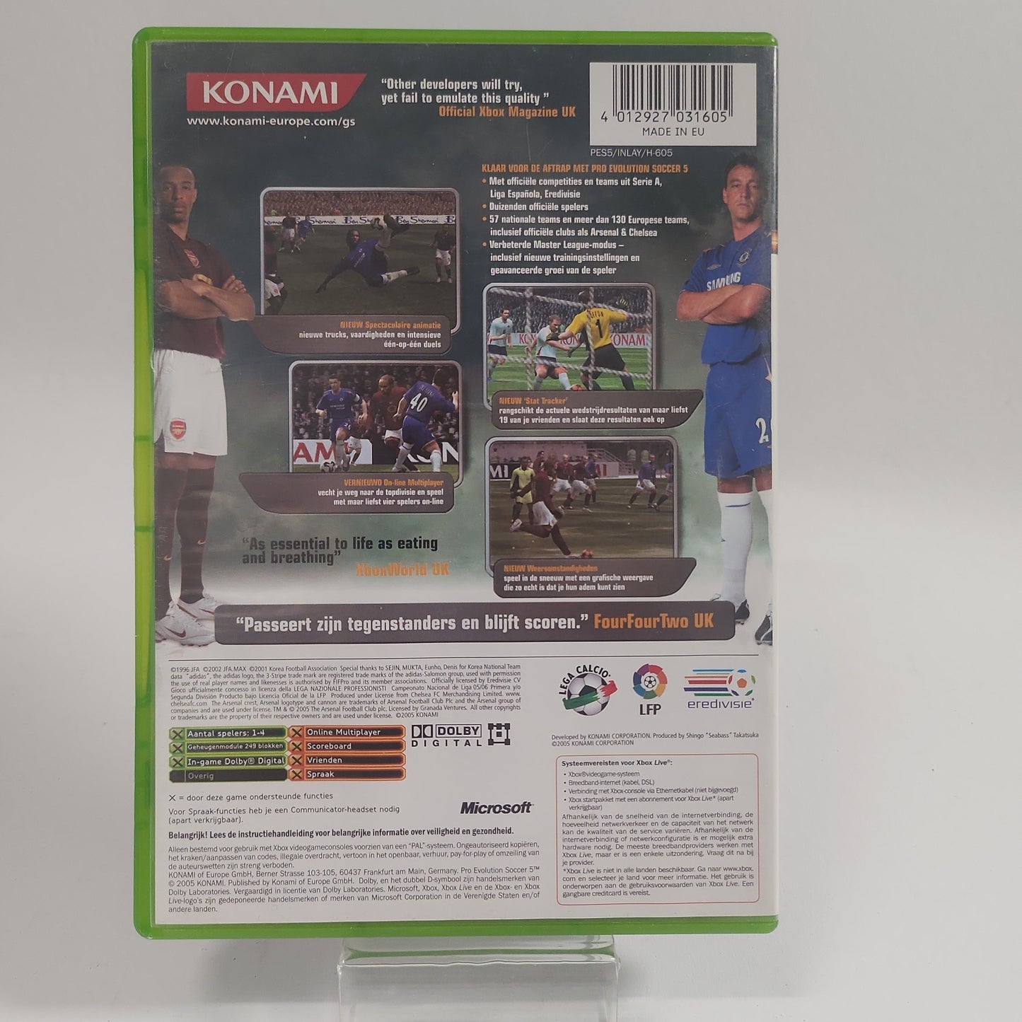 Pro Evolution Soccer 5 Xbox Original