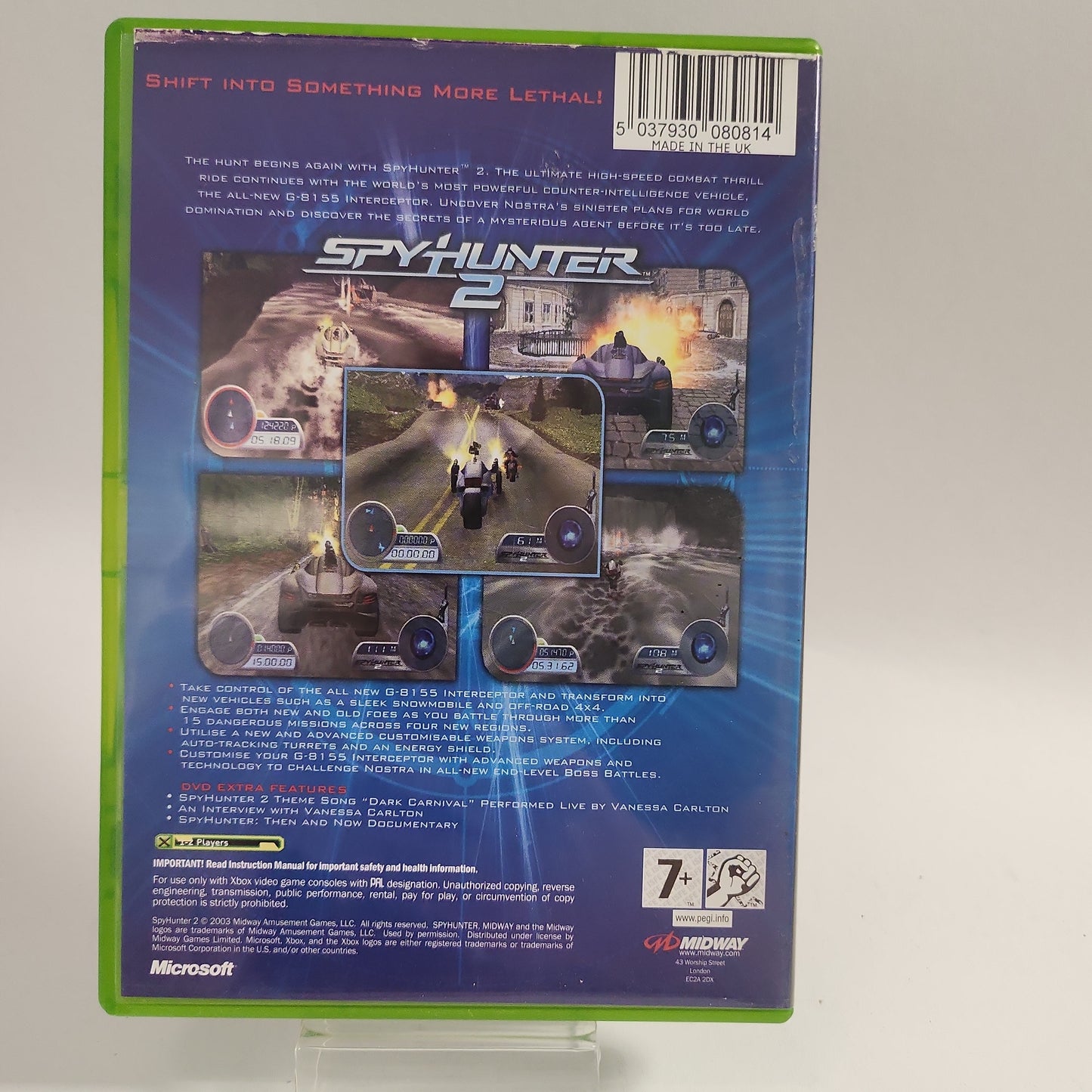 Spy Hunter 2 Xbox Original