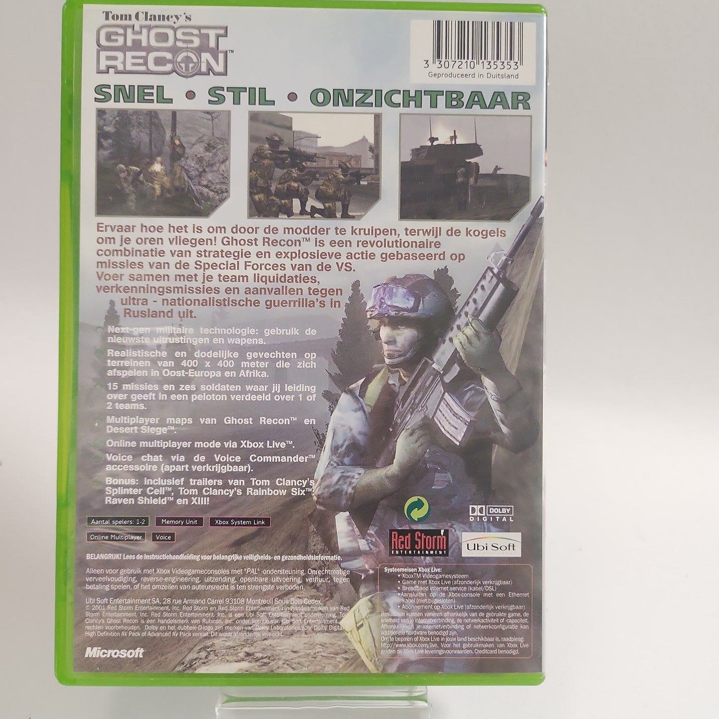 Tom Clancy's Ghost Recon Xbox Original