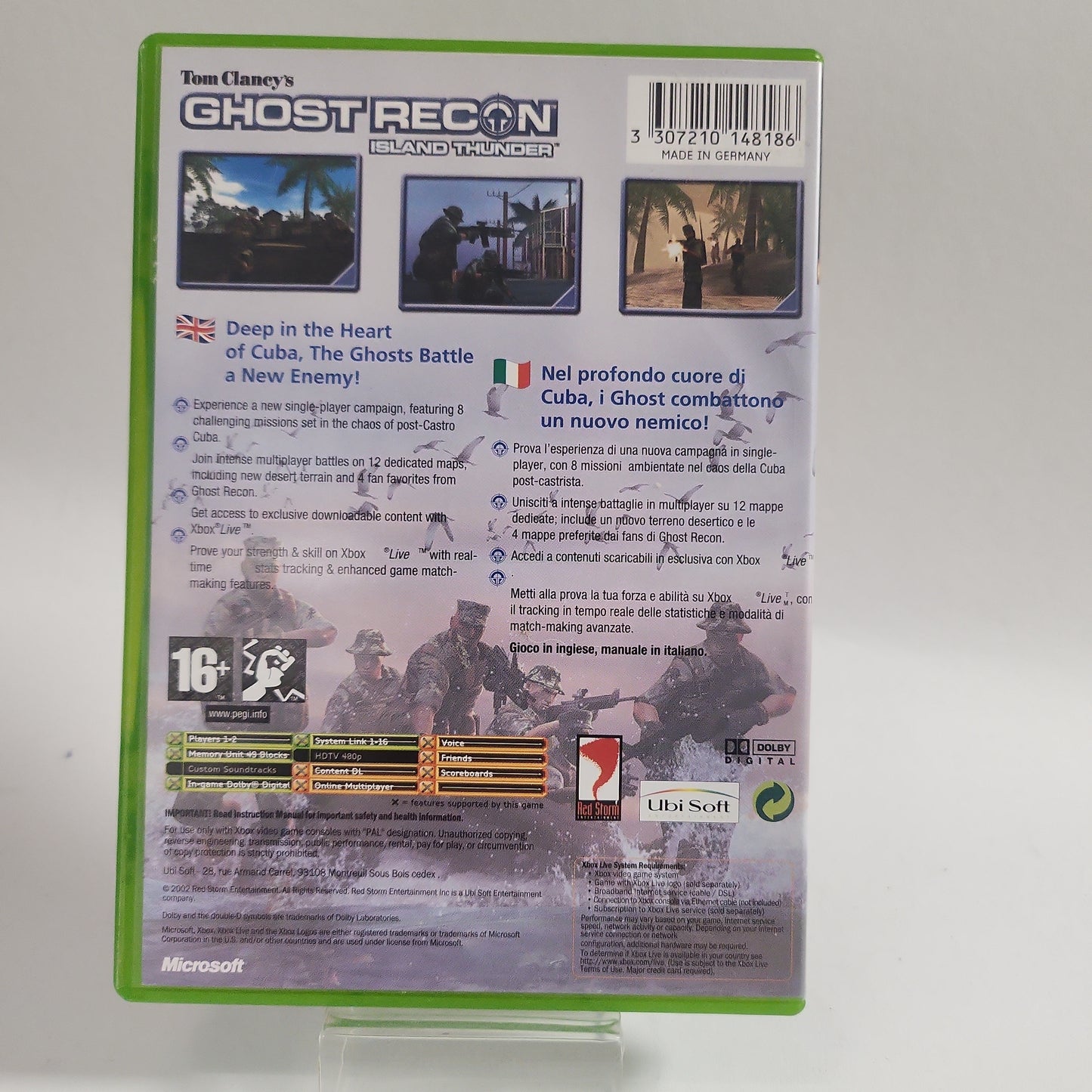 Tom Clancy's Ghost Recon Island Thunder Xbox Original