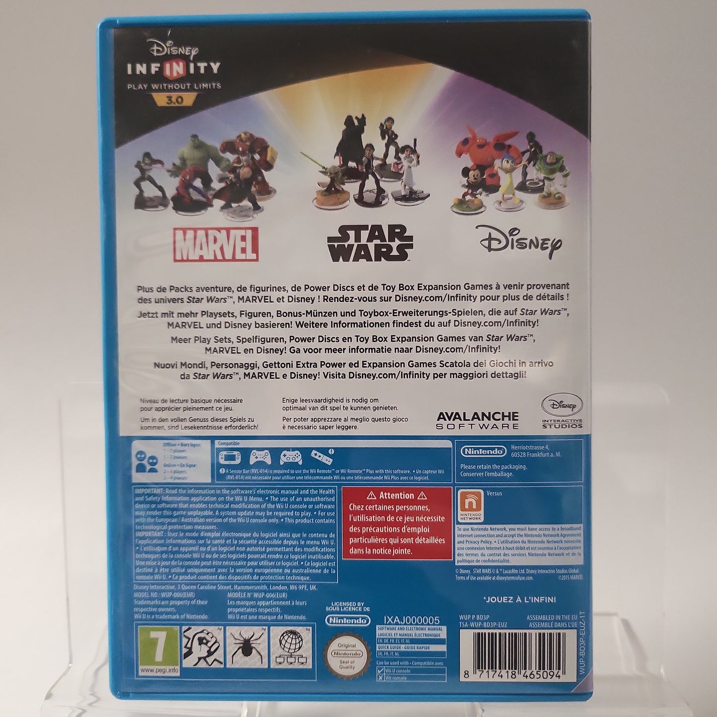 Disney Infinity 3.0 (Game Only) Nintendo Wii U
