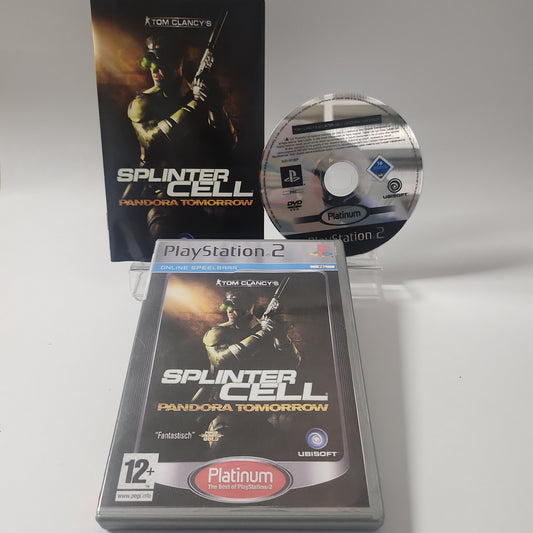 Tom Clancy's Splinter Cell Pandora Tomorrow Platinum (Copy Cover) Playstation 2