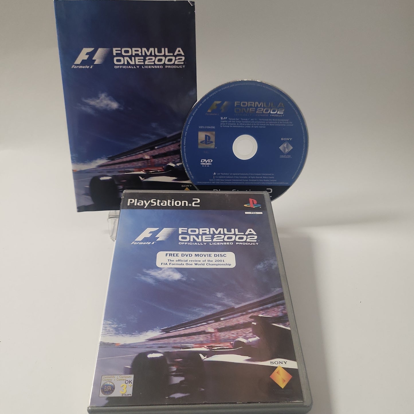 Formula One 2002 exclusief bonus Dvd Playstation 2