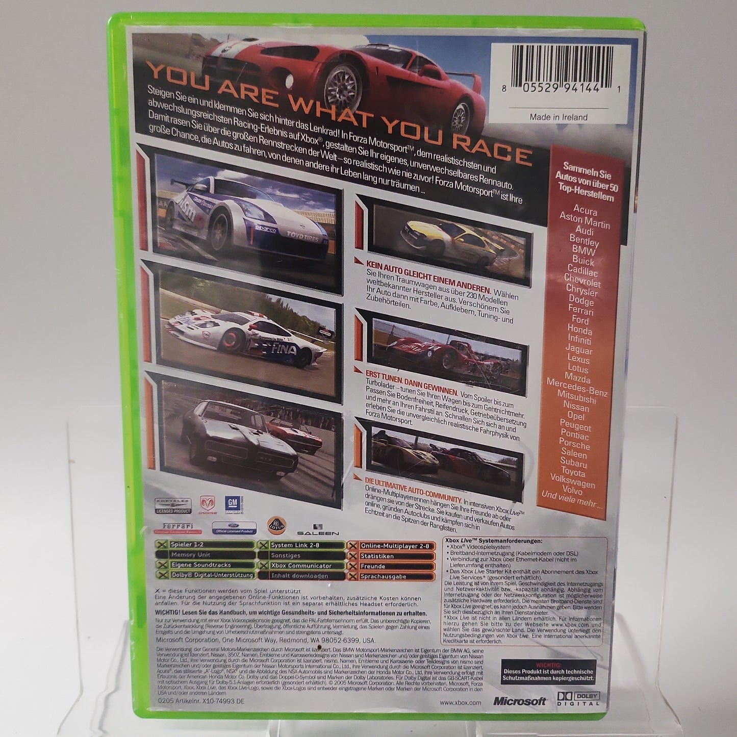 Forza Motorsport Limited Edition Xbox Original