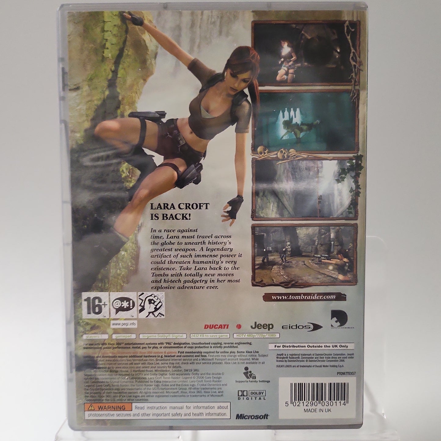 Tomb Raider Legend Classics Xbox 360