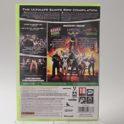 Saints Row the Third the Full Package Classics Xbox 360