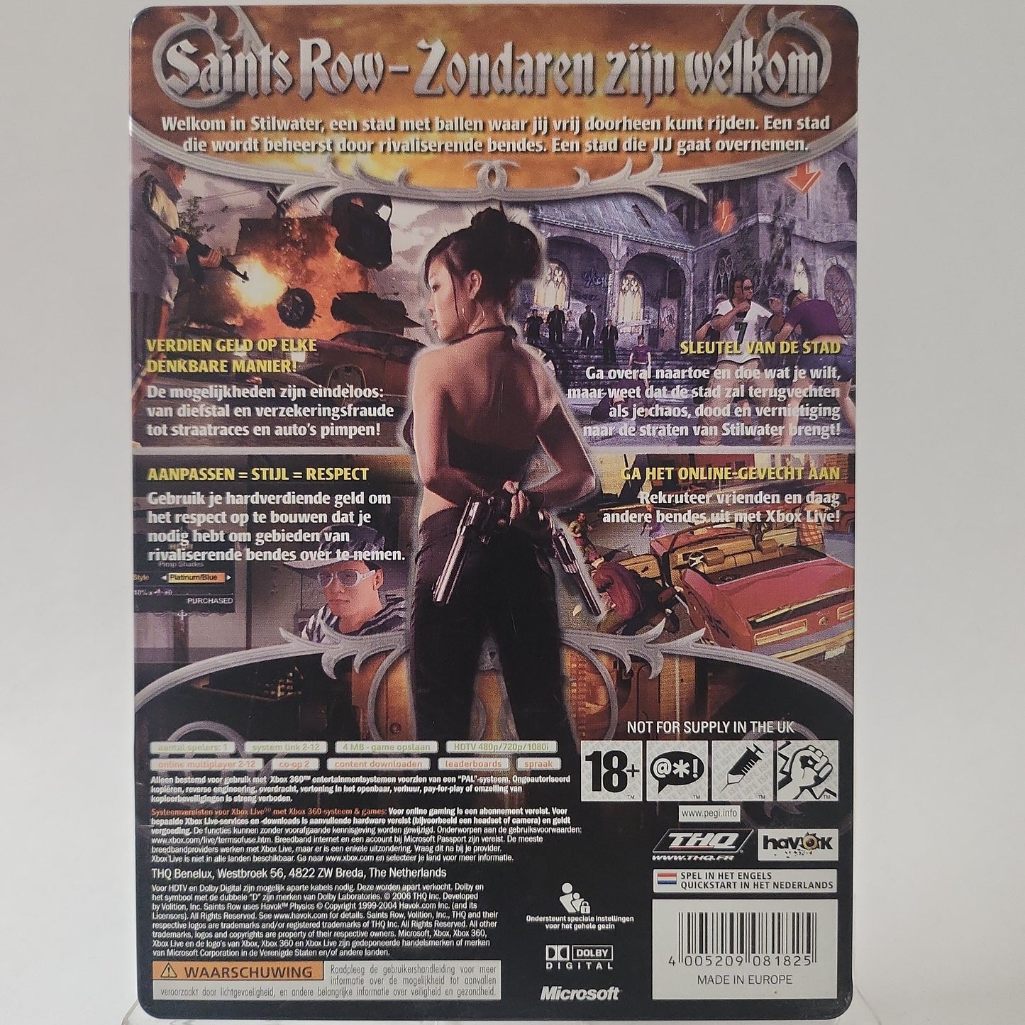 Saints Row Steelcase Xbox 360
