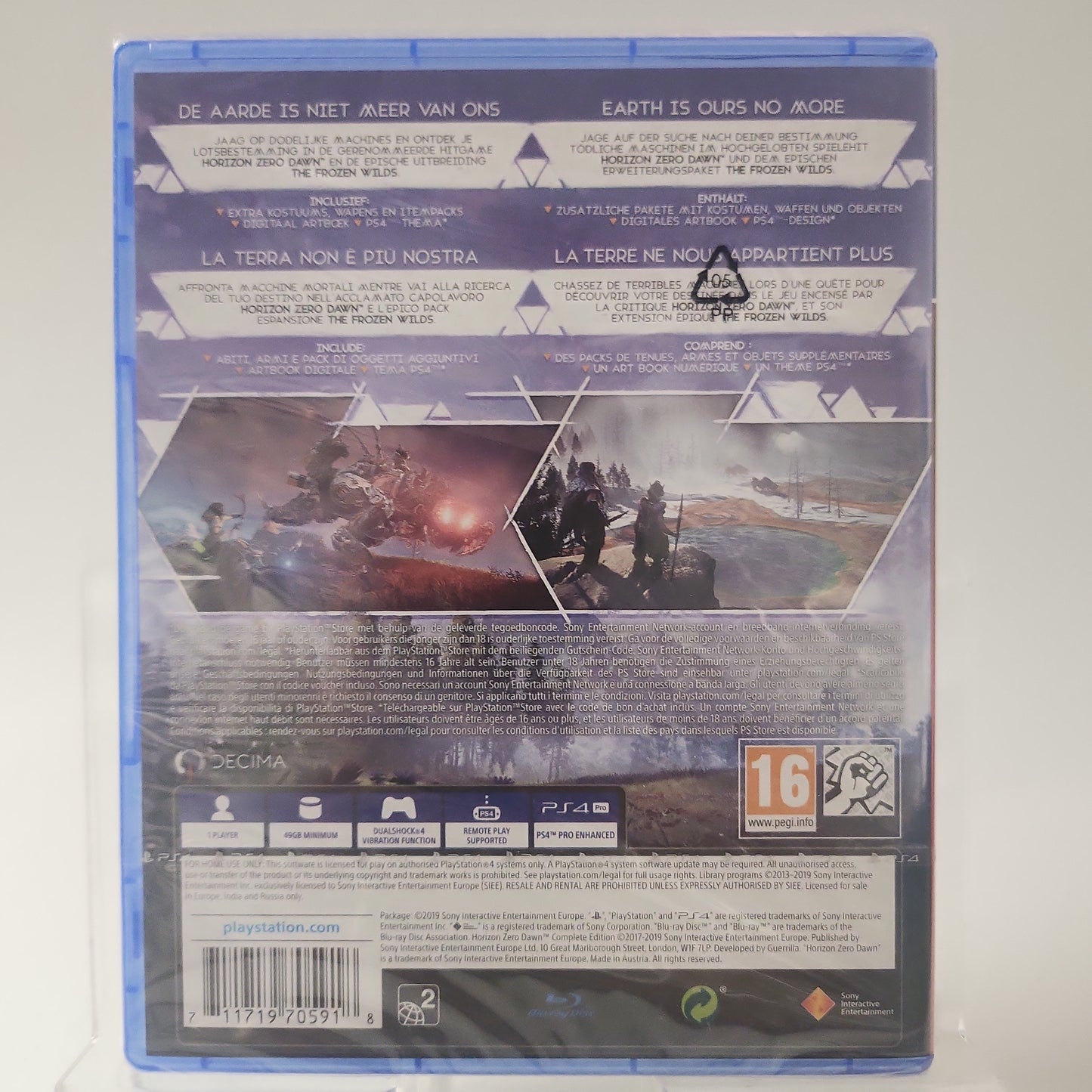 Horizon Zero Dawn Complete Edition geseald PS4