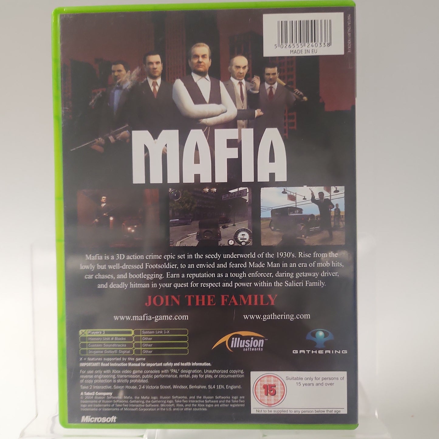 Mafia Xbox Original
