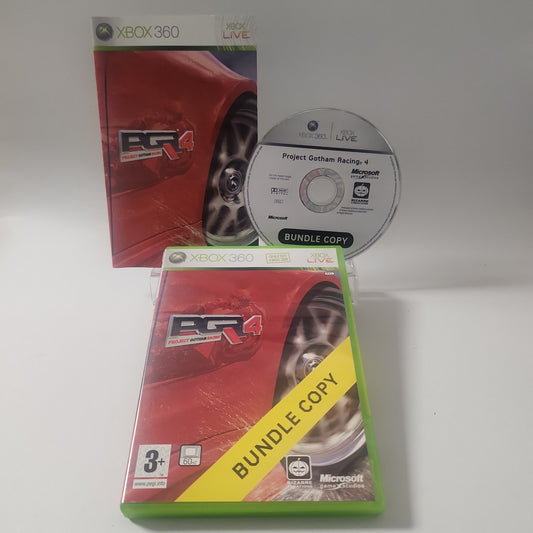 Project Gotham Racing 4 Bundle Copy Xbox 360