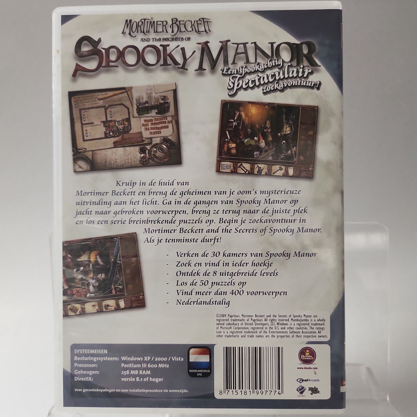 Mortimer Beckett and the Secrets of Spooky Manor (No Book) PC