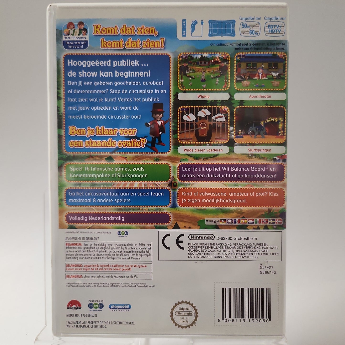 Circus Actie in de Ring Playmobil Nintendo Wii