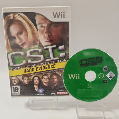 Csi: Crime Scene Investigation Hard Evidence Nintendo Wii